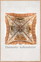 Indlæs billede til gallerivisning Plakat med kalkmaleri fra Sct. Bendts Kirke, Ringsted, Danmark