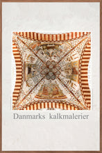 Indlæs billede til gallerivisning Plakat med kalkmaleri fra Sct. Bendts Kirke, Ringsted, Danmark
