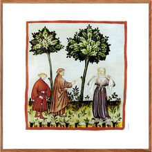 Indlæs billede til gallerivisning Hånddekoreret illustration fra middelalderen