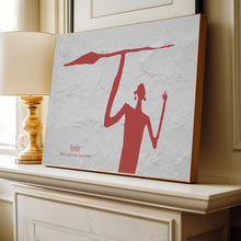 Indlæs billede til gallerivisning Plakat med helleristning – Jæger