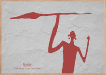 Indlæs billede til gallerivisning Plakat med helleristning – Jæger