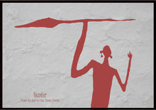 Indlæs billede til gallerivisning Plakat med helleristning – Jæger