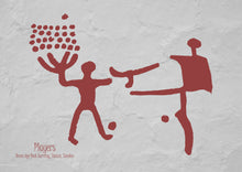 Indlæs billede til gallerivisning Plakat med helleristning – Leg