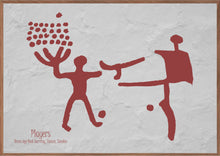Indlæs billede til gallerivisning Plakat med helleristning – Leg