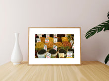 Indlæs billede til gallerivisning Plakat med Istanbuls Krydderibazar