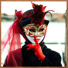 Indlæs billede til gallerivisning Venetiansk karneval maske