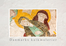 Indlæs billede til gallerivisning Plakat med kalkmaleri fra Mørkøv Kirke -De sovende Disciple, Danmark