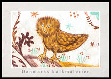 Indlæs billede til gallerivisning Plakat med kalkmaleri med Elmelunde mesterens 'logo', Danmark