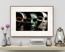 Indlæs billede til gallerivisning Venetianske karnevals masker, Italien