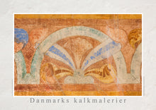 Indlæs billede til gallerivisning Romansk kalkmaleri fra Jørlunde Kirke, Danmark