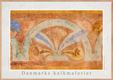 Indlæs billede til gallerivisning Romansk kalkmaleri fra Jørlunde Kirke, Danmark