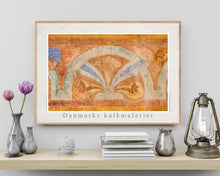 Indlæs billede til gallerivisning Romansk kalkmaleri fra Jørlunde Kirke, Danmark