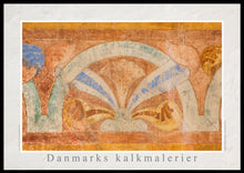 Indlæs billede til gallerivisning Romansk kalkmaleri fra Jørlunde Kirke, Danmark