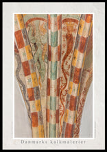 Indlæs billede til gallerivisning Ggotisk  kalkmaleri med fabeldyr fra Østofte Kirke, Danmark