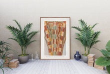 Indlæs billede til gallerivisning Ggotisk  kalkmaleri med fabeldyr fra Østofte Kirke, Danmark