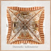 Indlæs billede til gallerivisning Plakat med  et  kalkmaleri fra Sct. Bendts Kirke, Ringsted, Danmark
