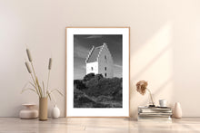 Indlæs billede til gallerivisning Plakat med den 'Tilsandede Kirke' i Skagen, Danmark