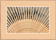 Plakat med kinesisk vifte