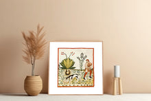 Indlæs billede til gallerivisning Hånddekoreret illustration fra middelalderen med den mystiske plante ‘alrunerod’
