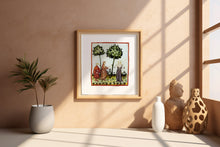 Indlæs billede til gallerivisning Hånddekoreret illustration fra middelalderen
