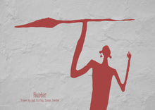 Indlæs billede til gallerivisning Plakat med helleristning – Jæger
