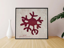 Indlæs billede til gallerivisning Plakat med helleristning – Symbol
