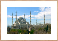 Plakat med den Blå Moske, Istanbul