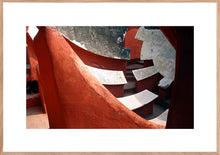 Indlæs billede til gallerivisning Plakat  med detalje fra Jantar Mantar observatory , Delhi , India.
