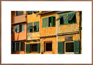 Plakat med detalje fra  Ponte Vecchio broen, Florence, Italien.
