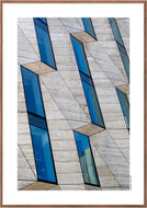 Plakat med modernee dansk arkitektur fra København.