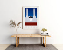 Indlæs billede til gallerivisning Plakat med Hasle Røgeri. Bornholm, Denmark
