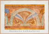 Romansk kalkmaleri fra Jørlunde Kirke, Danmark