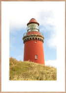Plakat med Bovbjerg Fyr, Danmark