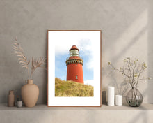 Indlæs billede til gallerivisning Plakat med Bovbjerg Fyr, Danmark
