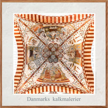 Indlæs billede til gallerivisning Plakat med  et  kalkmaleri fra Sct. Bendts Kirke, Ringsted, Danmark
