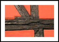 Plakat med bindingsværk