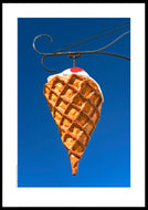 Plakat med et lækkert skilt